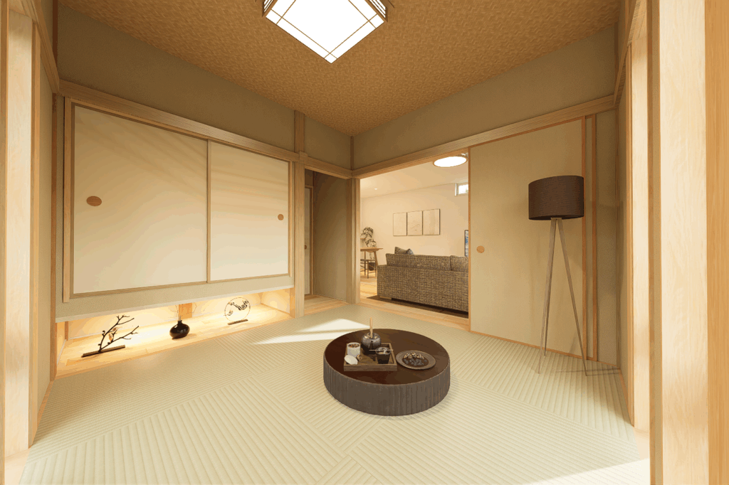 「富士ひのきと暮らす。」瓦屋根×本格和室|趣が満ちる家【完成内覧会】|イデキョウホーム
